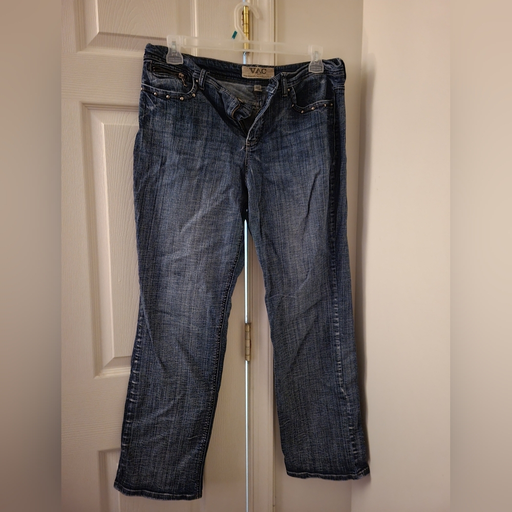 Nine West Blue Boot Cut Jeans